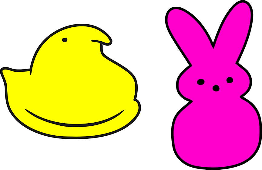 Easter Peeps Bunny PNG