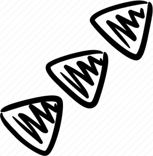Doodle Arrow PNG