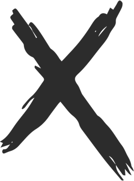 Scribble X PNG