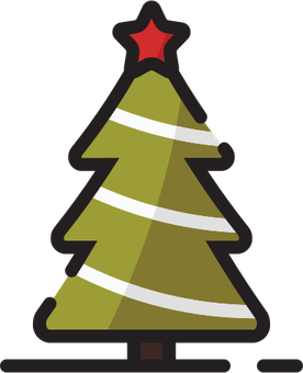 Christmas Outline PNG