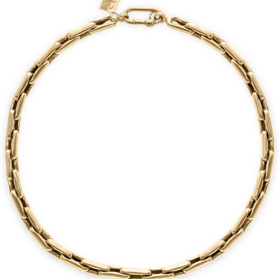 Gold Link Chain PNG