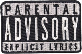 Grunge Parental Advisory PNG