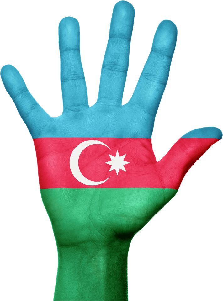 Azerbaijan Flag PNG