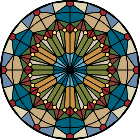 Stained Glass Art PNG