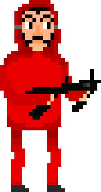 Pixel Money PNG