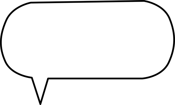 Blank Speech Bubble PNG