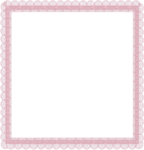 Pink Lace Border PNG