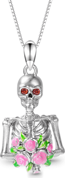 Skeleton Flower PNG