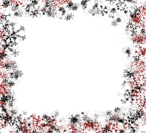 Frosty Border PNG