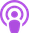 Apple Podcast Logo PNG