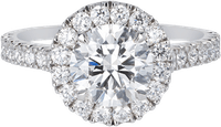 Round Brilliant Cut Diamond PNG