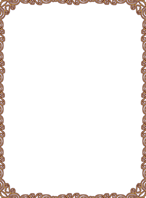 Certificate Border PNG