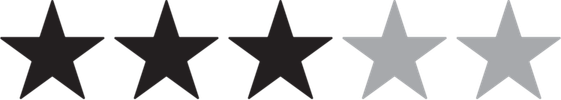 3 Star PNG