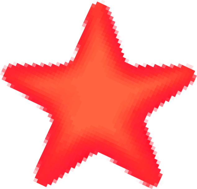 8 Bit Star PNG