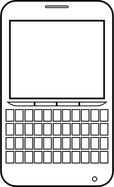 Blackberry Phone PNG