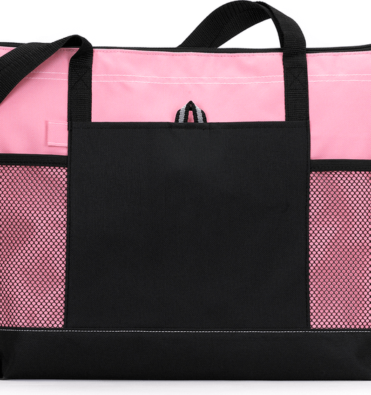 Black And Brown Trimmed Tote Bag PNG