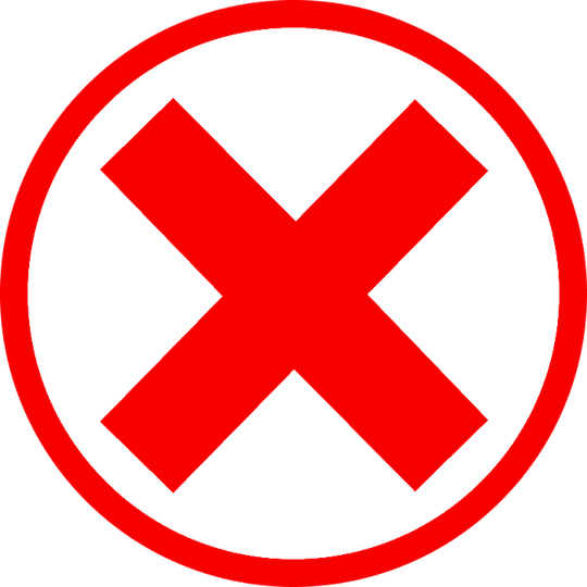 Red Cross Mark PNG