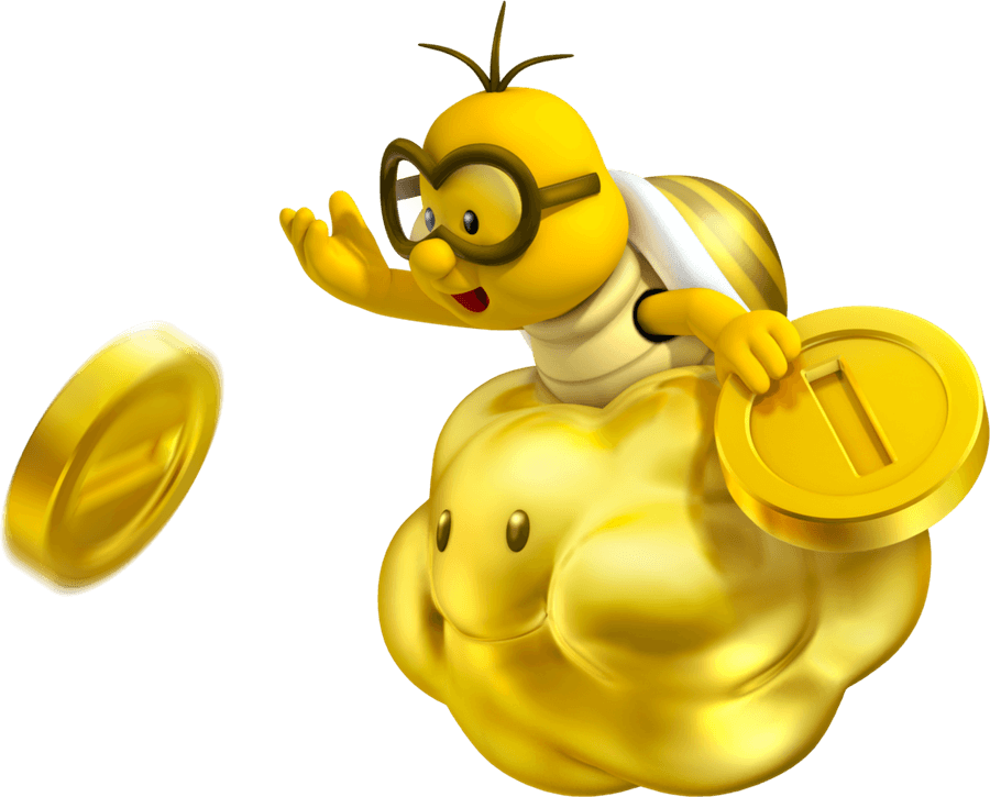Gold Mario PNG
