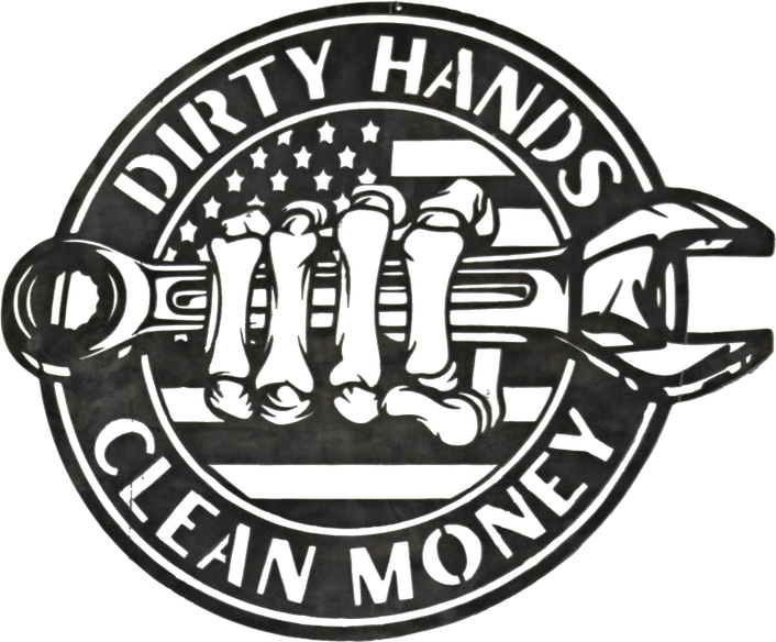 Dirty Hands Clean Money PNG
