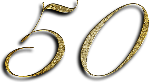 50 Number PNG