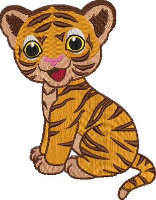 Baby Tiger PNG