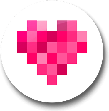 Pixel Circle PNG