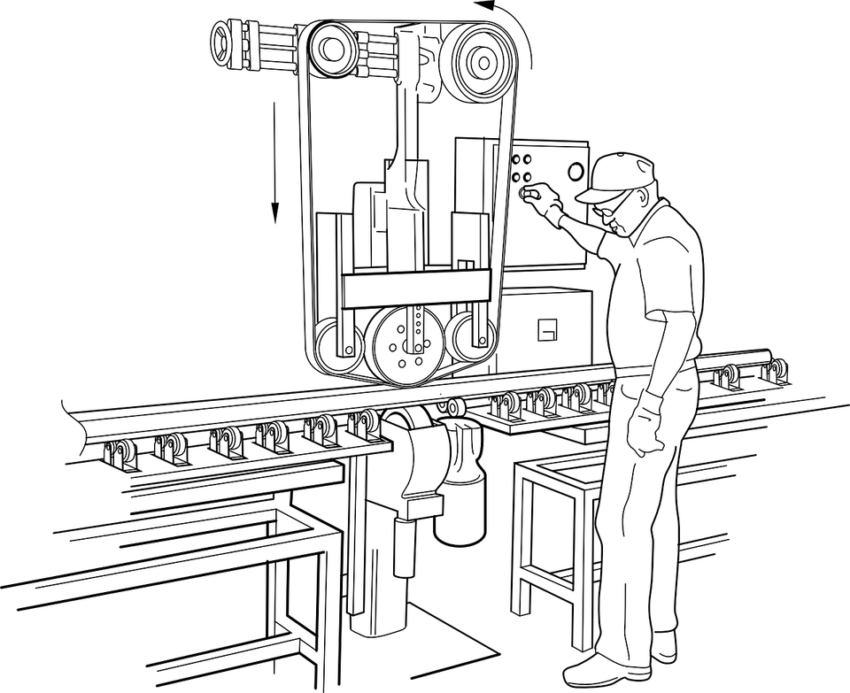 Factory Machine PNG