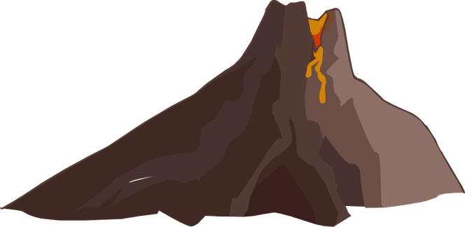 Volcano PNG