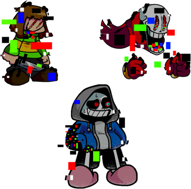 Pibby Glitch PNG