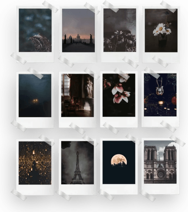 Vintage Polaroid PNG