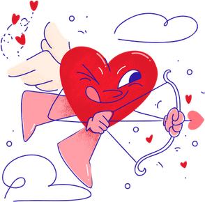 Romantic Arrow PNG