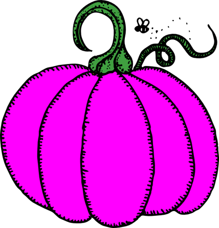 Pink Pumpkin PNG