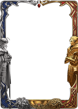 Trading Card Border PNG