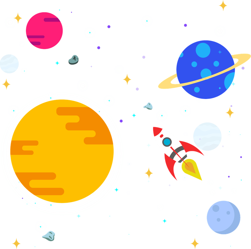 Solar System PNG