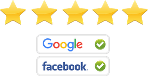 Google Review 5 Star PNG
