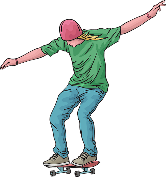 Skater Aesthetics Theme PNG