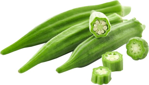 Lady Finger Okra PNG