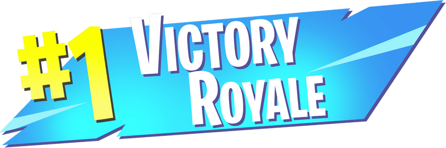 1 Victory Royale PNG