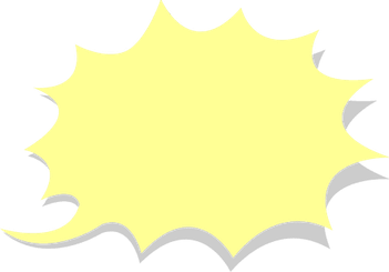Comic Book Bubble PNG