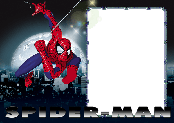 Spider Man Frame PNG