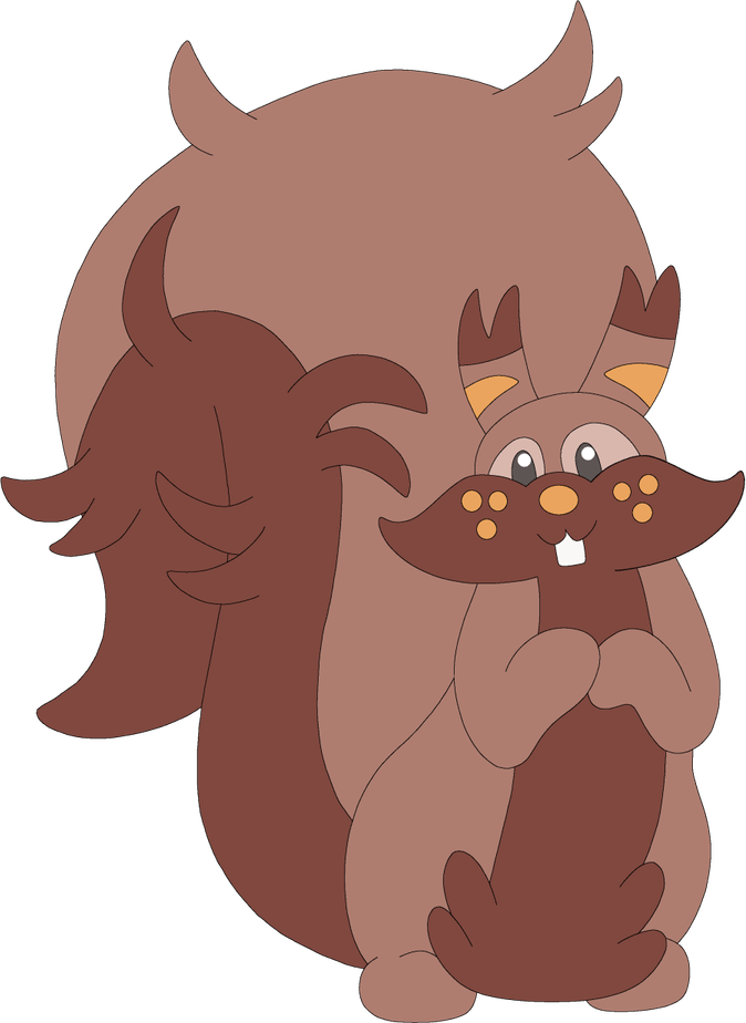 Greedent Pokemon PNG