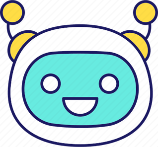Smiling Robot PNG