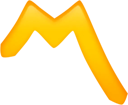 M Emoji PNG