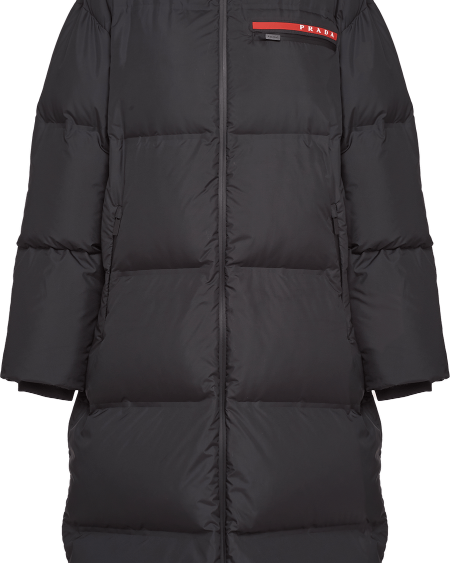 Black Puffer Jacket PNG
