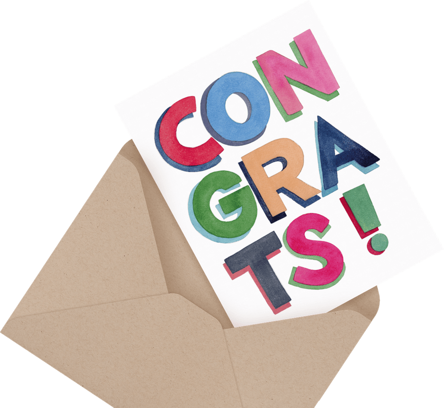 Congratulations Confetti PNG