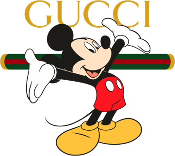 Gucci Mickey Mouse PNG