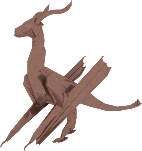 Ancient Bronze Dragon PNG