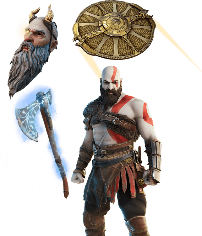 Fortnite Kratos PNG