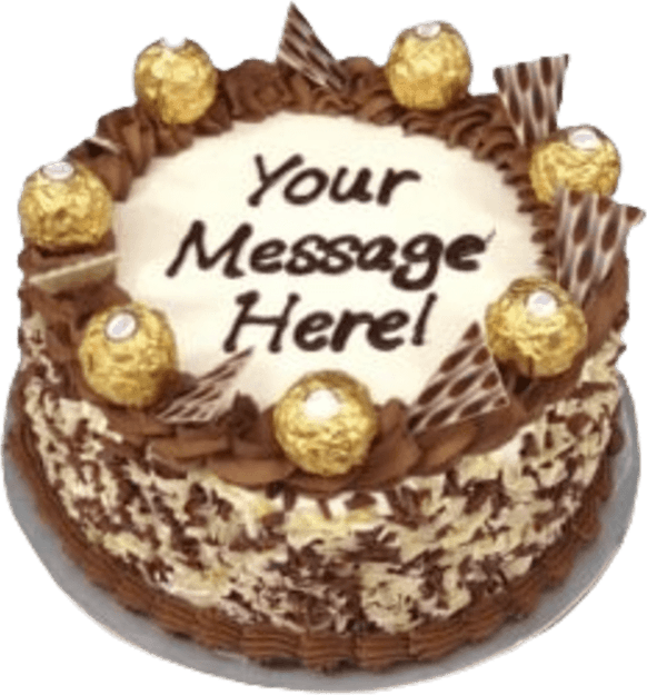 Chocolate Birthday Cake PNG