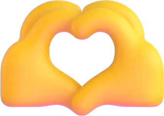 Hands Heart Emoji PNG